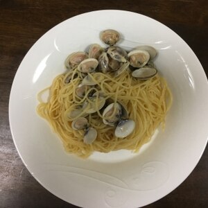 あさりの簡単和風パスタ